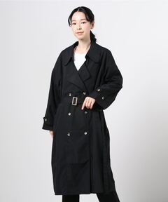 CLEL】Tech Melton Loose Soutien Collar Coat/テックメルトン ルーズ