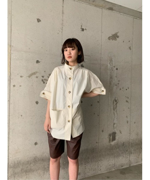 SLY - 新品未使用★ SLY【THROW】STAND STITCH WORK シャツ THROW by SLY（スローバイスライ）の「【THROW】STAND STITCH