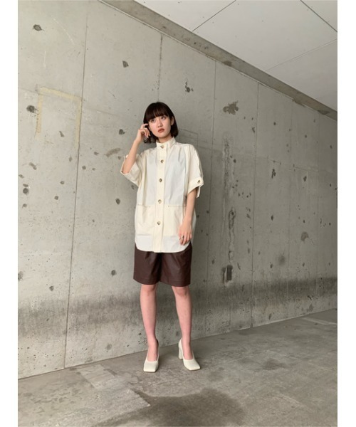 SLY - 新品未使用★ SLY【THROW】STAND STITCH WORK シャツ THROW by SLY（スローバイスライ）の「【THROW】STAND STITCH