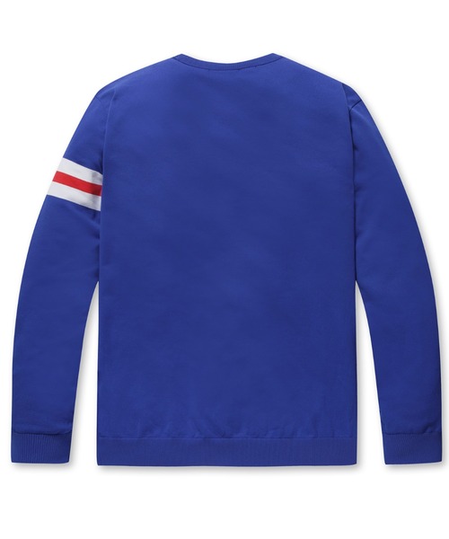 WAAC(ワック)の「《WAAC》MENS カラーライン クルーネックニット(ニット/セーター・メンズ・ブラック/ブルー系その他/レッド・1/4/2/3)」の19枚目の写真