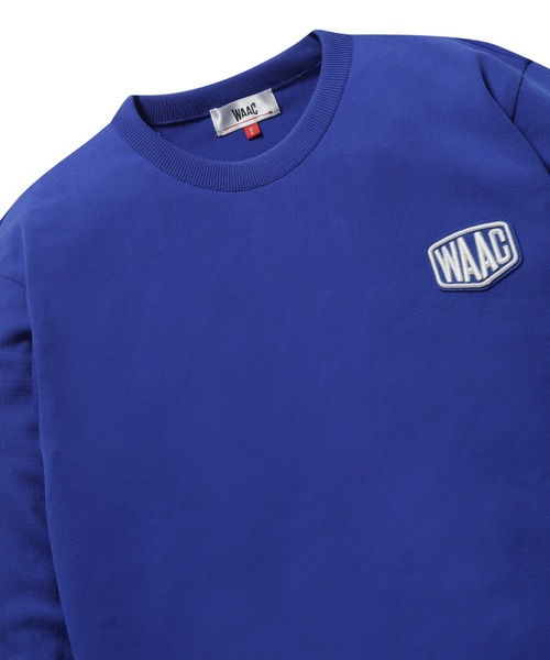 WAAC(ワック)の「《WAAC》MENS カラーライン クルーネックニット(ニット/セーター・メンズ・ブラック/ブルー系その他/レッド・1/4/2/3)」の10枚目の写真