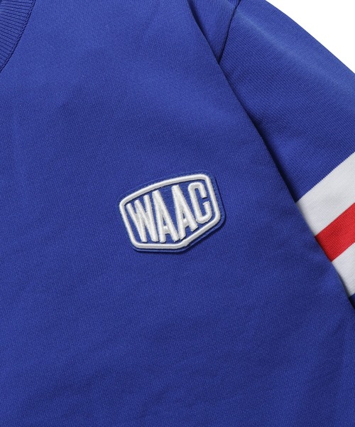 WAAC(ワック)の「《WAAC》MENS カラーライン クルーネックニット(ニット/セーター・メンズ・ブラック/ブルー系その他/レッド・1/4/2/3)」の8枚目の写真