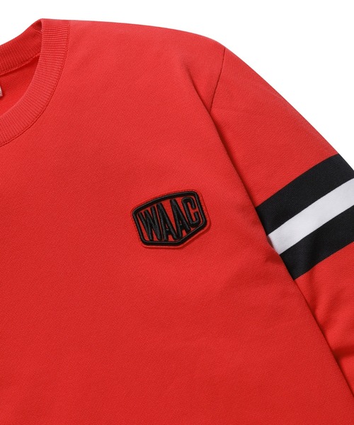 WAAC(ワック)の「《WAAC》MENS カラーライン クルーネックニット(ニット/セーター・メンズ・ブラック/ブルー系その他/レッド・1/4/2/3)」の18枚目の写真