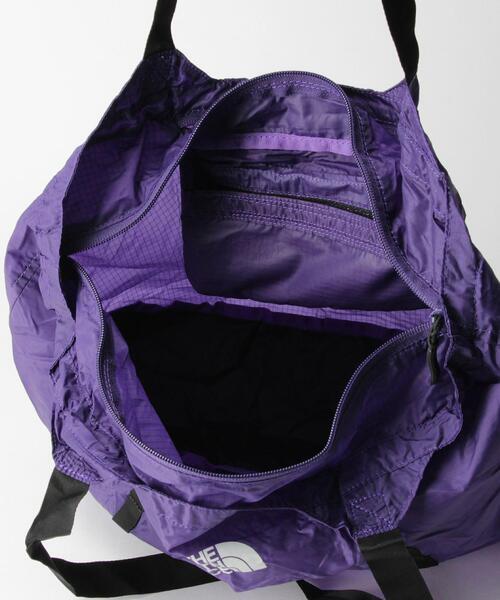 THE NORTH FACE（ザノースフェイス）の「＜THE NORTH FACE＞フライウェイト ポケッタブルトートバッグ ◇（トートバッグ・レディース・ブラック/パープル/イエロー・FREE）」の6枚目の写真