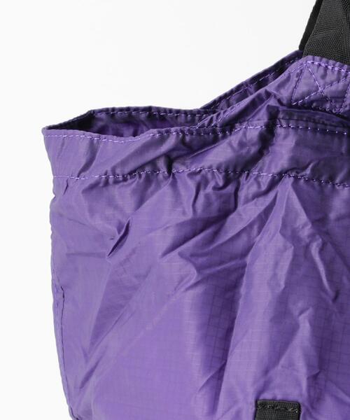 THE NORTH FACE（ザノースフェイス）の「＜THE NORTH FACE＞フライウェイト ポケッタブルトートバッグ ◇（トートバッグ・レディース・ブラック/パープル/イエロー・FREE）」の7枚目の写真