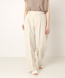 サイドバックルリネン PT◆