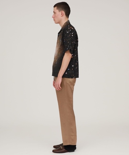 NEONSIGN（ネオンサイン）の「【NEONSIGN】Cosmo Barred Spiral × Milky CottonTwill Shirts HS（シャツ/ブラウス・メンズ・ブラック・44/46）」の6枚目の写真