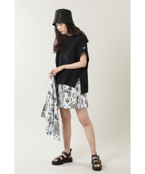 Champion(チャンピオン)の「(Champion)<ROSE BUD別注>Championチャンピオンカットソー(Tシャツ/カットソー・レディース・ブラック/ピンク/グリーン/ホワイト系その他・MEDIUM/SMALL)」の6枚目の写真