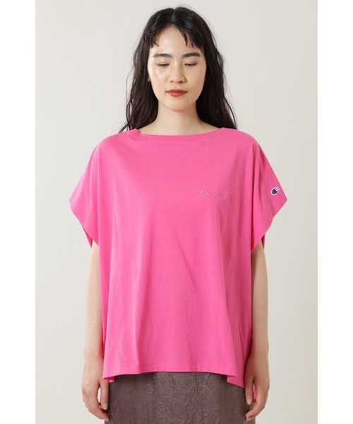 Champion(チャンピオン)の「(Champion)<ROSE BUD別注>Championチャンピオンカットソー(Tシャツ/カットソー・レディース・ブラック/ピンク/グリーン/ホワイト系その他・MEDIUM/SMALL)」の9枚目の写真