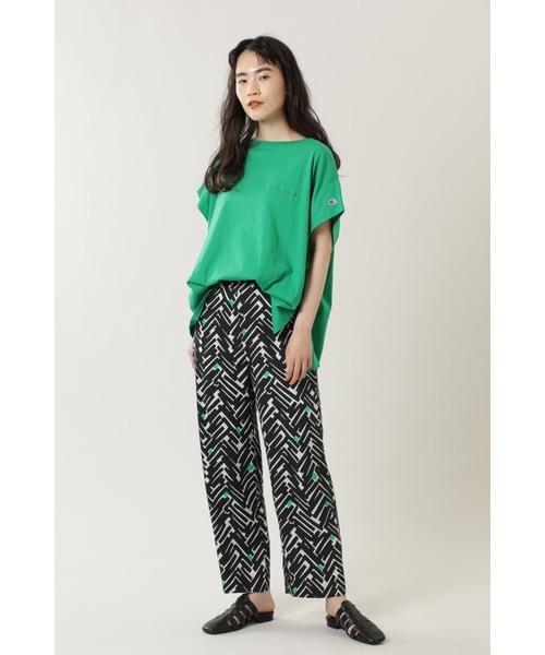 Champion(チャンピオン)の「(Champion)<ROSE BUD別注>Championチャンピオンカットソー(Tシャツ/カットソー・レディース・ブラック/ピンク/グリーン/ホワイト系その他・MEDIUM/SMALL)」の7枚目の写真