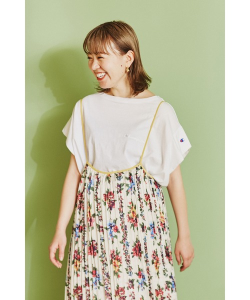 Champion(チャンピオン)の「(Champion)<ROSE BUD別注>Championチャンピオンカットソー(Tシャツ/カットソー・レディース・ブラック/ピンク/グリーン/ホワイト系その他・MEDIUM/SMALL)」の18枚目の写真