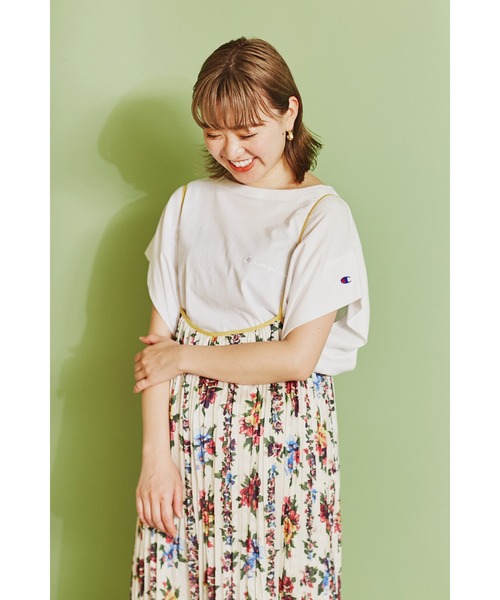 Champion(チャンピオン)の「(Champion)<ROSE BUD別注>Championチャンピオンカットソー(Tシャツ/カットソー・レディース・ブラック/ピンク/グリーン/ホワイト系その他・MEDIUM/SMALL)」の19枚目の写真