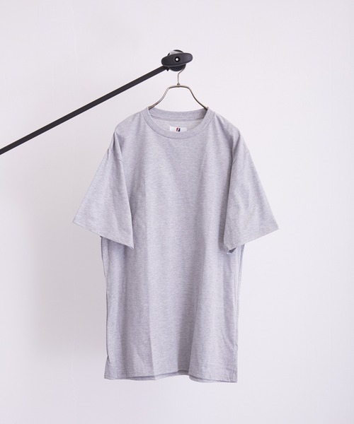 tone（トーン）の「【STATE LINE/ステートライン】6oz JERSEY SS TEE(UN)（Tシャツ/カットソー・レディース・ホワイト/ブラック/パープル/ネイビー/グレー/レッド/グリーン/ゴールド/オレンジ・MEDIUM/LARGE/X-LARGE）」の3枚目の写真