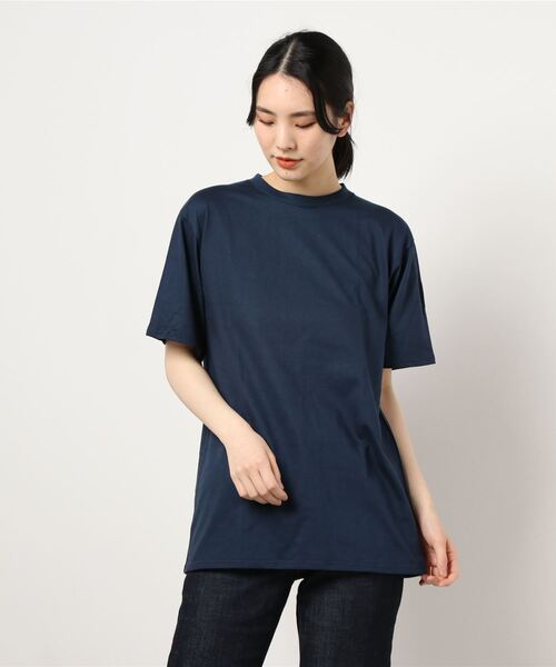 tone（トーン）の「【STATE LINE/ステートライン】6oz JERSEY SS TEE(UN)（Tシャツ/カットソー・レディース・ホワイト/ブラック/パープル/ネイビー/グレー/レッド/グリーン/ゴールド/オレンジ・MEDIUM/LARGE/X-LARGE）」の13枚目の写真