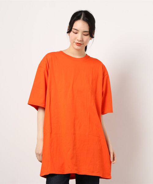 tone（トーン）の「【STATE LINE/ステートライン】6oz JERSEY SS TEE(UN)（Tシャツ/カットソー・レディース・ホワイト/ブラック/パープル/ネイビー/グレー/レッド/グリーン/ゴールド/オレンジ・MEDIUM/LARGE/X-LARGE）」の15枚目の写真