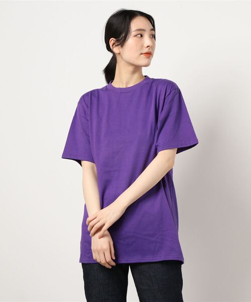 tone（トーン）の「【STATE LINE/ステートライン】6oz JERSEY SS TEE(UN)（Tシャツ/カットソー・レディース・ホワイト/ブラック/パープル/ネイビー/グレー/レッド/グリーン/ゴールド/オレンジ・MEDIUM/LARGE/X-LARGE）」の17枚目の写真