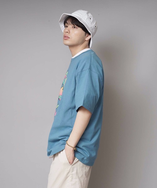VISION STREET WEAR(ヴィジョンストリートウェア)の「【VISION STREET WEAR/ビジョンストリートウェア】カメレオンイラストTシャツ ワンポイントバックプリントブランドロゴ(Tシャツ/カットソー・メンズ・ブルー系その他/ブラック/ホワイト・LARGE/X-LARGE/MEDIUM)」の17枚目の写真