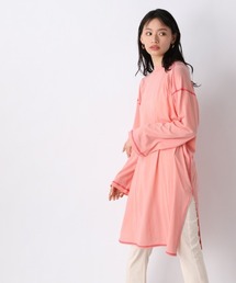 JEANASIS | カラーステッチシアーロングT/948182(Tシャツ/カットソー)