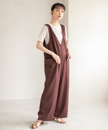 LOWRYS FARM | Ｖネックアキサロペット　944393(サロペット/オーバーオール)