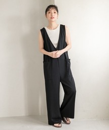 LOWRYS FARM | Ｖネックアキサロペット　944393(サロペット/オーバーオール)