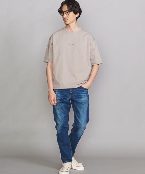 BEAUTY&YOUTH UNITED ARROWS（ビューティーアンドユースユナイテッドアローズ）の「BY FREEDOM STANDARD クルーネック ショートスリーブ/Tシャツ（Tシャツ/カットソー・メンズ・ライトブルー/ホワイト/ベージュ/ダークグレー/クリーム/ライム・LARGE/SMALL/MEDIUM/X-LARGE）」の11枚目の写真