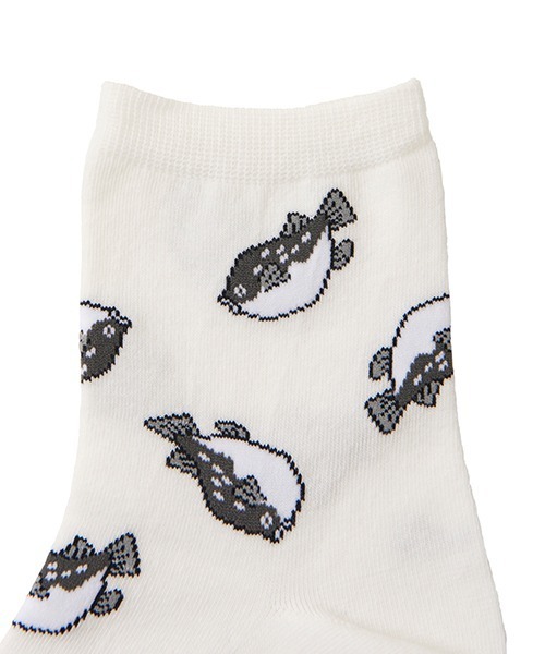 PUNYUS(プニュズ)の「フード総柄ソックス(ソックス/靴下・レディース・その他1/その他2/その他4/その他5・FREE)」の5枚目の写真