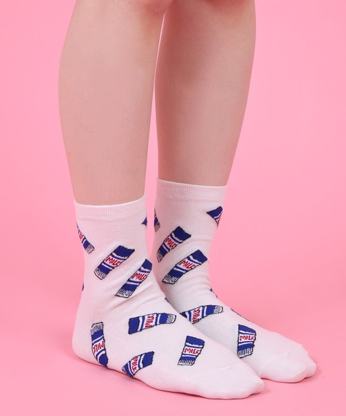 PUNYUS(プニュズ)の「フード総柄ソックス(ソックス/靴下・レディース・その他1/その他2/その他4/その他5・FREE)」の12枚目の写真