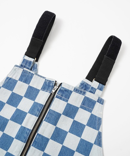 X-girl（エックスガール）の「#1 SKATER DENIM FLIGHT OVERALLS（つなぎ/オールインワン・レディース・インディゴブルー・S/M/XS）」の7枚目の写真