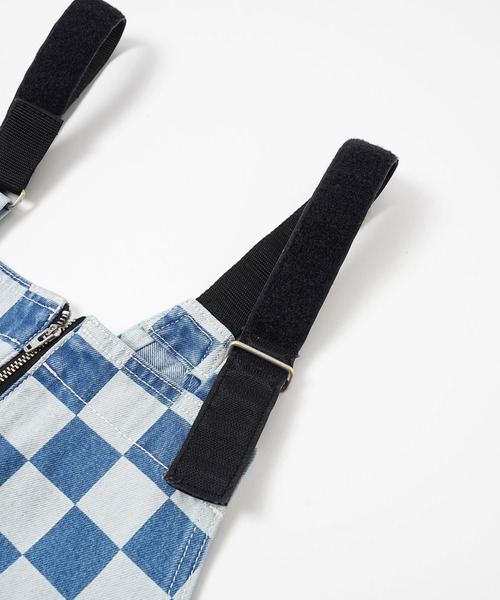 X-girl（エックスガール）の「#1 SKATER DENIM FLIGHT OVERALLS（つなぎ/オールインワン・レディース・インディゴブルー・S/M/XS）」の17枚目の写真