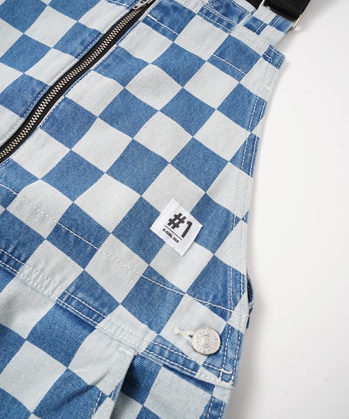 X-girl（エックスガール）の「#1 SKATER DENIM FLIGHT OVERALLS（つなぎ/オールインワン・レディース・インディゴブルー・S/M/XS）」の14枚目の写真