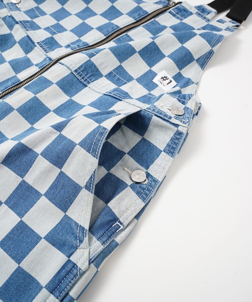 X-girl（エックスガール）の「#1 SKATER DENIM FLIGHT OVERALLS（つなぎ/オールインワン・レディース・インディゴブルー・S/M/XS）」の9枚目の写真