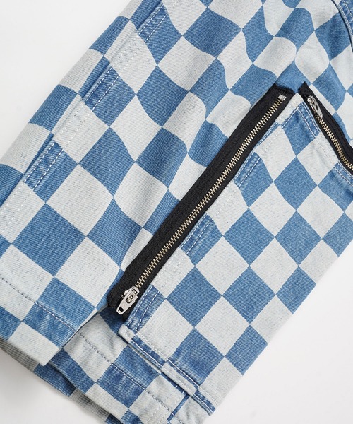 X-girl（エックスガール）の「#1 SKATER DENIM FLIGHT OVERALLS（つなぎ/オールインワン・レディース・インディゴブルー・S/M/XS）」の8枚目の写真