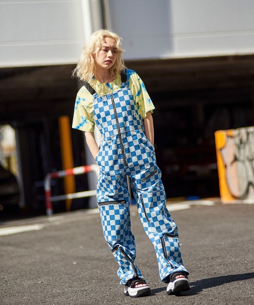 X-girl（エックスガール）の「#1 SKATER DENIM FLIGHT OVERALLS（つなぎ/オールインワン・レディース・インディゴブルー・S/M/XS）」の13枚目の写真