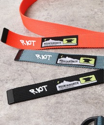 RIOT FACETASM（ライオットファセッタズム）の「【 MOUNTAIN SMITH / マウンテンスミス 】RIOT FACETASM×MOUNTAINSMITH　コラボレーション ナイロン リングベルト　RING BELT（ベルト）」