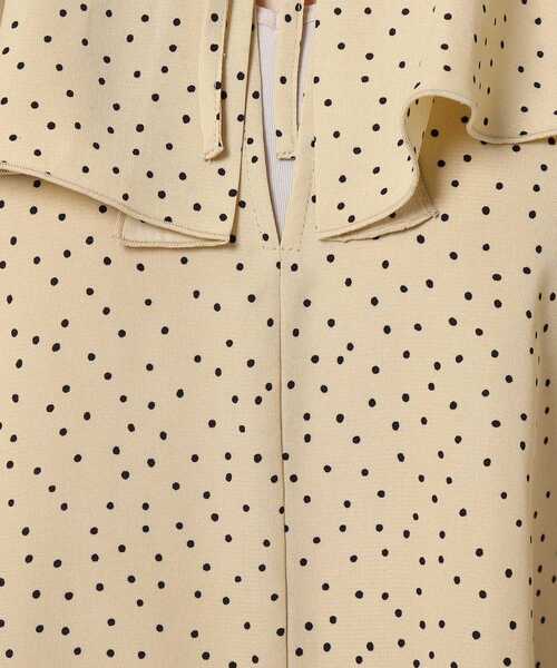 THE SHOP TK (ザ ショップ ティーケー )の「◆ランダムドット襟フリルブラウス(シャツ/ブラウス・レディース・ブラック系/ベージュ系・12/13)」の12枚目の写真