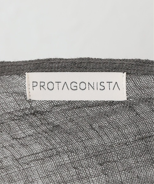 PROTAGONISTA/プロタゴニスタ】 リネン ポンチョ（その他