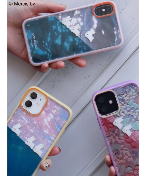 merry jenny（メリージェニー）の「【XR】ぷかぷかうさぎiPhone case（スマホケース/カバー・レディース・イエロー・FREE）」の5枚目の写真