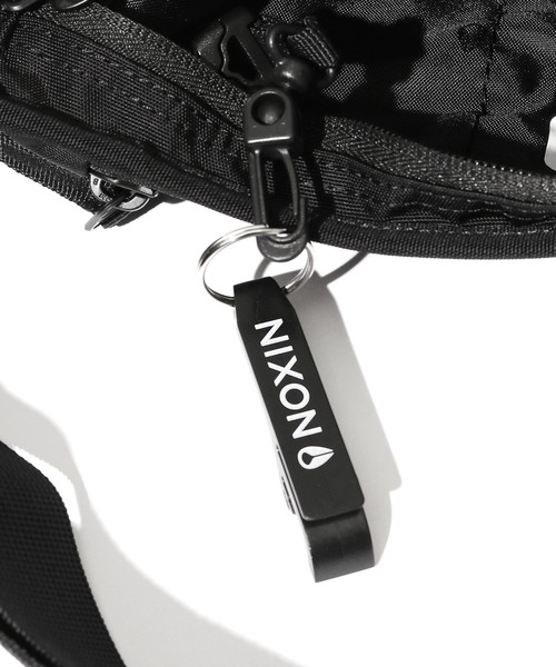 NIXON（ニクソン）の「NIXON/ニクソン Trestles Hip Pack ミニショルダーサコッシュ コンパクトウエストバッグ（ボディバッグ/ウエストポーチ・メンズ・ブラック・FREE）」の9枚目の写真