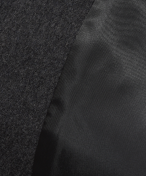 Demi-Luxe BEAMS（デミルクス ビームス）の「Demi-Luxe BEAMS / ウールモッサ フード付コート（その他アウター・レディース・ブラック/チャコールグレー/ベージュ・38/36）」の19枚目の写真