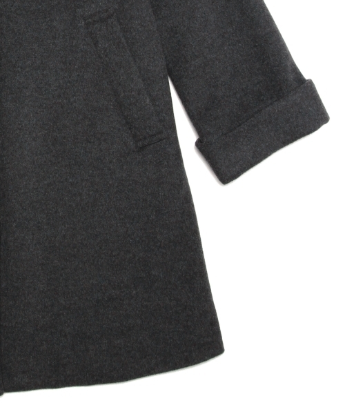Demi-Luxe BEAMS（デミルクス ビームス）の「Demi-Luxe BEAMS / ウールモッサ フード付コート（その他アウター・レディース・ブラック/チャコールグレー/ベージュ・38/36）」の8枚目の写真
