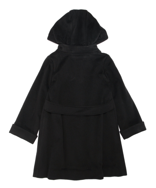 Demi-Luxe BEAMS（デミルクス ビームス）の「Demi-Luxe BEAMS / ウールモッサ フード付コート（その他アウター・レディース・ブラック/チャコールグレー/ベージュ・38/36）」の17枚目の写真