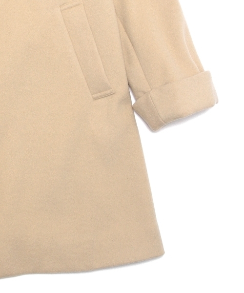 Demi-Luxe BEAMS（デミルクス ビームス）の「Demi-Luxe BEAMS / ウールモッサ フード付コート（その他アウター・レディース・ブラック/チャコールグレー/ベージュ・38/36）」の10枚目の写真