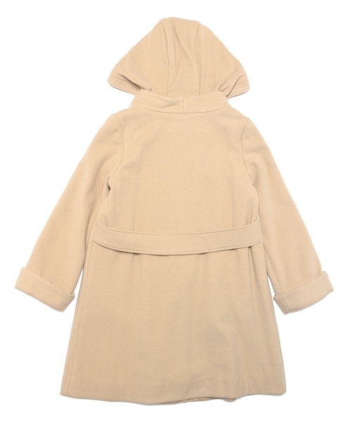 Demi-Luxe BEAMS（デミルクス ビームス）の「Demi-Luxe BEAMS / ウールモッサ フード付コート（その他アウター・レディース・ブラック/チャコールグレー/ベージュ・38/36）」の12枚目の写真