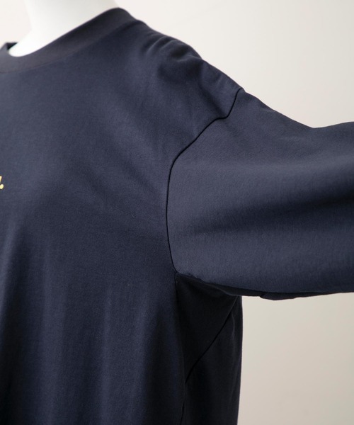 MILKFED.（ミルクフェド）の「BACK PATCH LOGO L/S TOP（Tシャツ/カットソー・レディース・グリーン/ライトブルー/ブラック/ネイビー/ホワイト/ベージュ・ONE SIZE）」の13枚目の写真