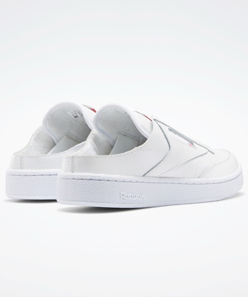 Reebok(リーボック)の「クラブシー / Club C Laceless Mule Shoes(スニーカー・レディース・ブラック/ホワイト×ライトグレー・23.5cm/24.5cm/25.5cm/26.5cm/27.5cm/23.0cm/24.0cm/25.0cm/26.0cm/27.0cm/28.0cm)」の6枚目の写真