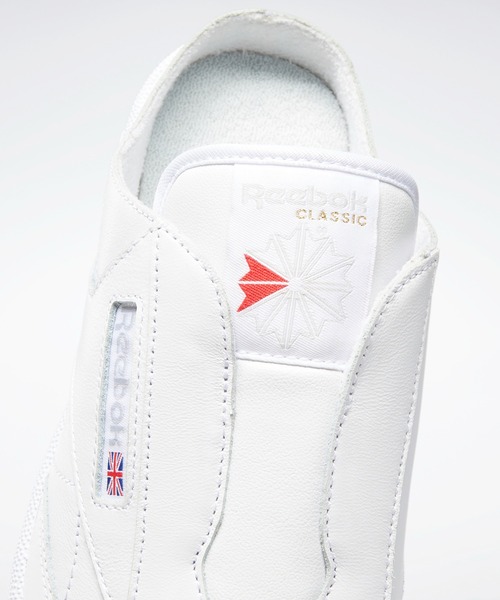 Reebok(リーボック)の「クラブシー / Club C Laceless Mule Shoes(スニーカー・レディース・ブラック/ホワイト×ライトグレー・23.5cm/24.5cm/25.5cm/26.5cm/27.5cm/23.0cm/24.0cm/25.0cm/26.0cm/27.0cm/28.0cm)」の9枚目の写真