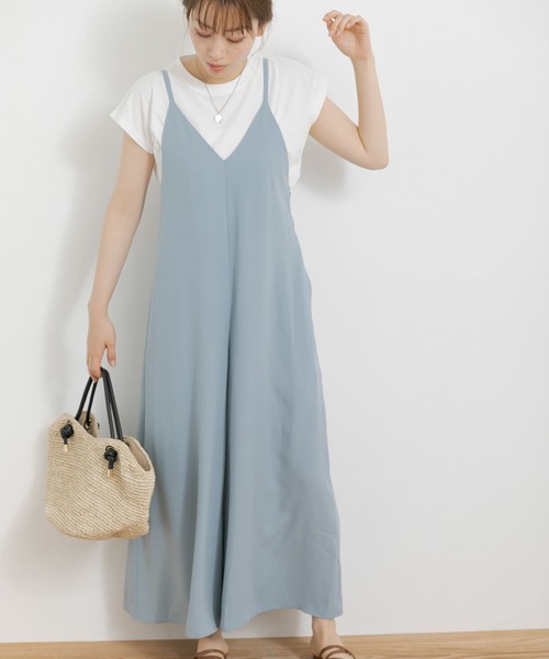 URBAN RESEARCH Sonny Label（アーバンリサーチサニーレーベル）の「インナーセットスカーチョサロペット（その他パンツ・レディース・ブラック/グレー/ブルー系その他・FREE）」の11枚目の写真