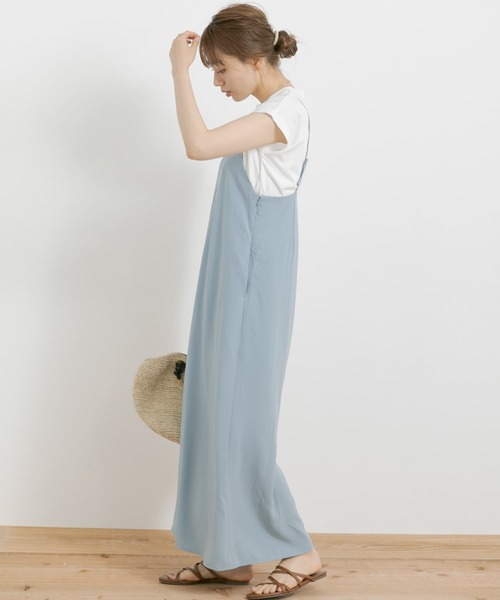 URBAN RESEARCH Sonny Label（アーバンリサーチサニーレーベル）の「インナーセットスカーチョサロペット（その他パンツ・レディース・ブラック/グレー/ブルー系その他・FREE）」の14枚目の写真