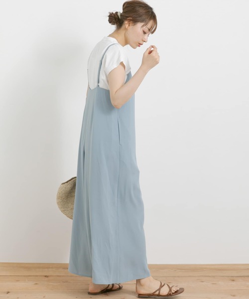 URBAN RESEARCH Sonny Label（アーバンリサーチサニーレーベル）の「インナーセットスカーチョサロペット（その他パンツ・レディース・ブラック/グレー/ブルー系その他・FREE）」の5枚目の写真