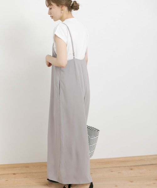 URBAN RESEARCH Sonny Label（アーバンリサーチサニーレーベル）の「インナーセットスカーチョサロペット（その他パンツ・レディース・ブラック/グレー/ブルー系その他・FREE）」の7枚目の写真